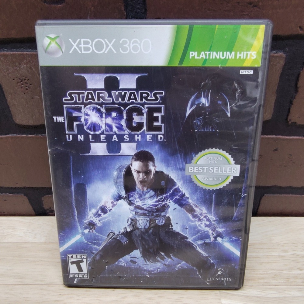 Star Wars: The Force Unleashed II Xbox 360 Platinum Hits - Complete With Manual